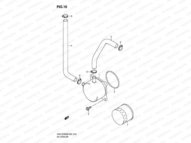 16 - OIL COOLER