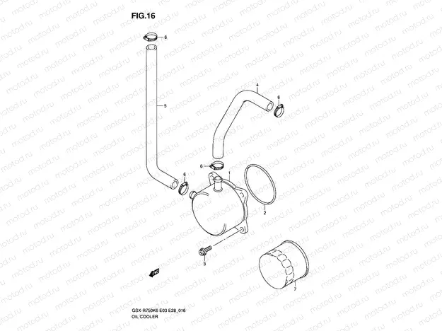 16 - OIL COOLER