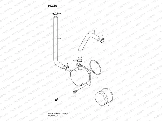 16 - OIL COOLER