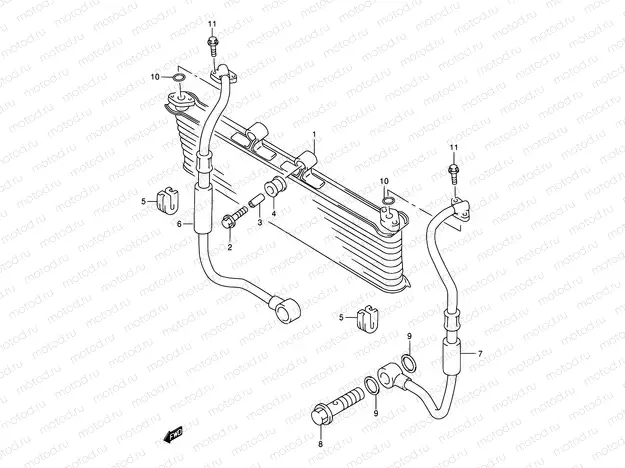 16 - OIL COOLER