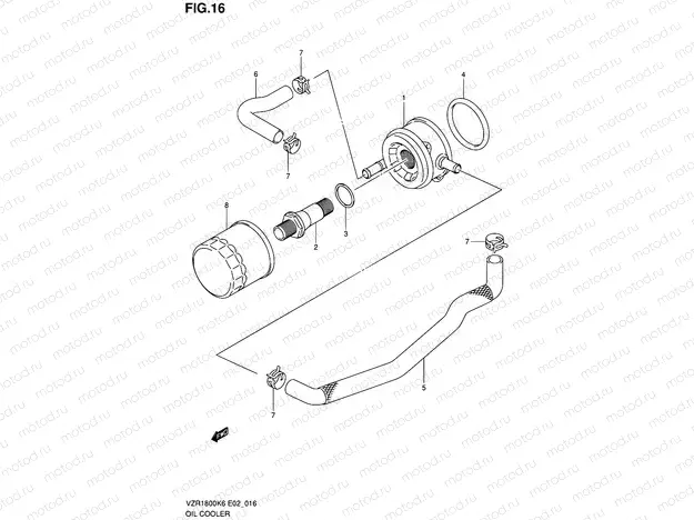 16 - OIL COOLER