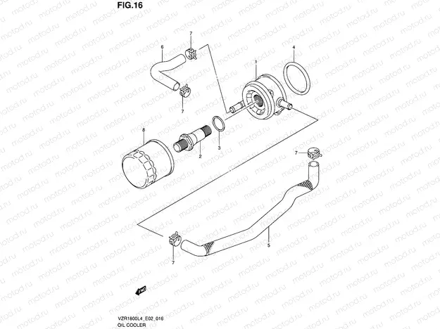 16 - OIL COOLER
