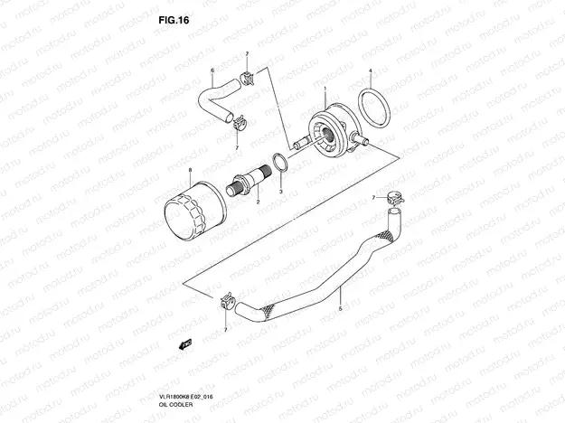 16 - OIL COOLER