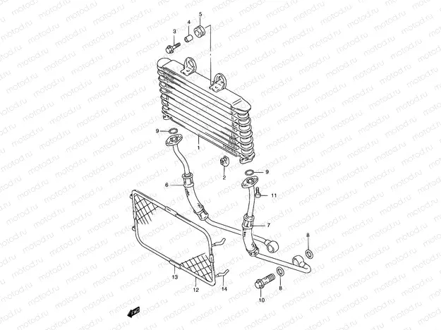 16 - OIL COOLER