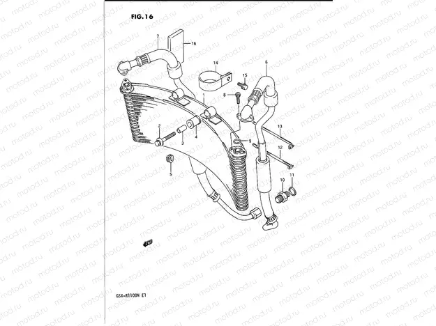 16 - OIL COOLER