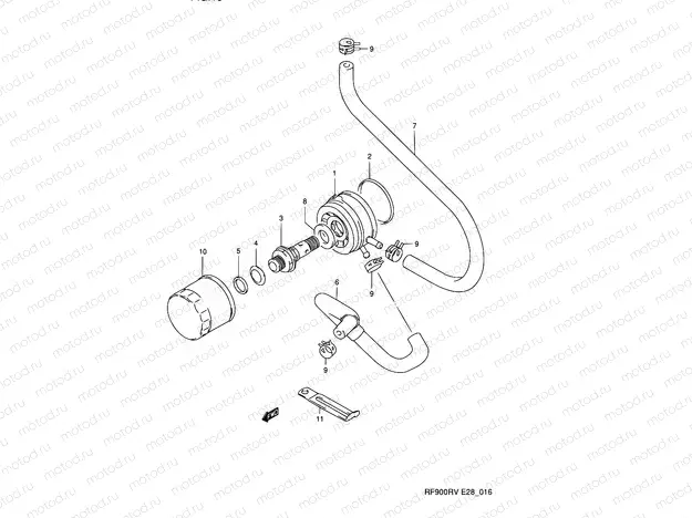 16 - OIL COOLER - OIL FILTER
