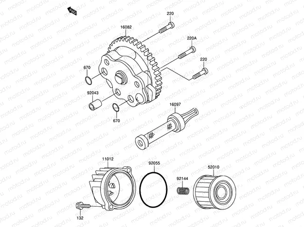 16 - OIL PUMP