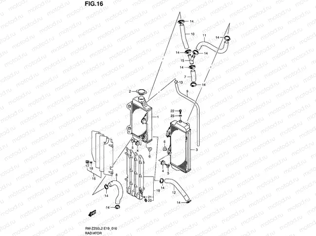 16 - RADIATOR