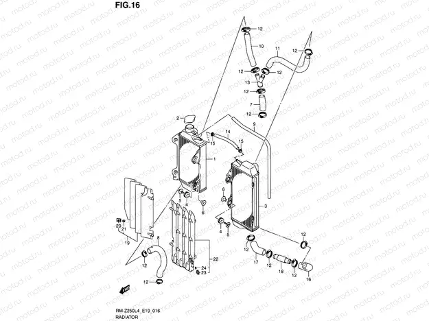 16 - RADIATOR