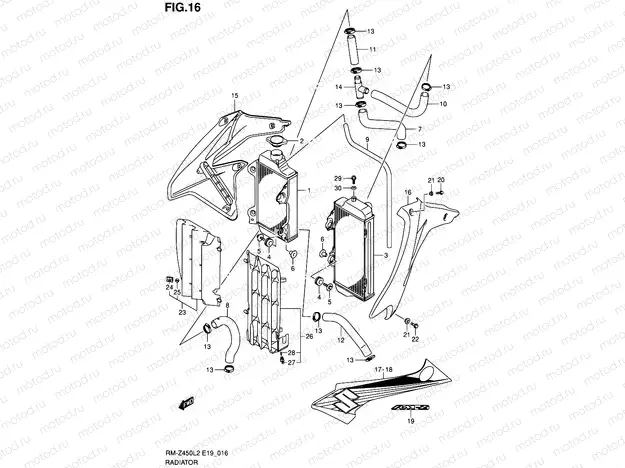 16 - RADIATOR