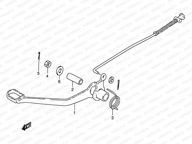16 - REAR BRAKE