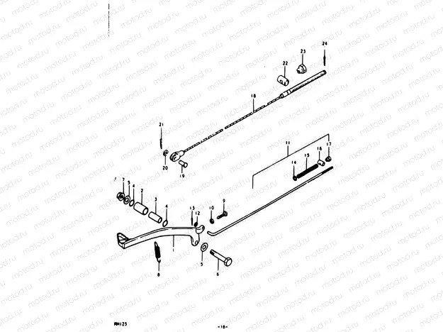 16 - REAR BRAKE