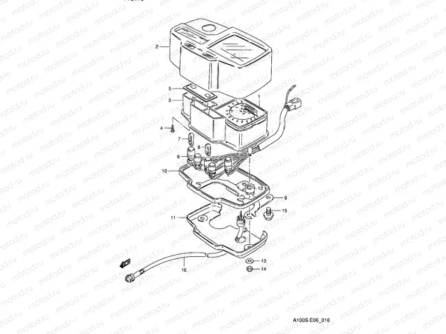 16 - SPEEDOMETER (P23,P32)