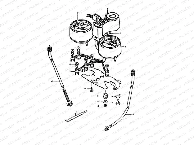 16 - SPEEDOMETER - TACHOMETER