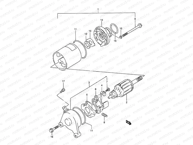 16 - STARTING MOTOR