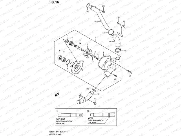 16 - WATER PUMP