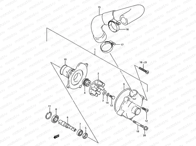 16 - WATER PUMP