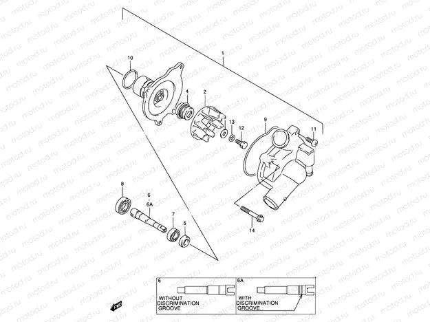 16 - WATER PUMP