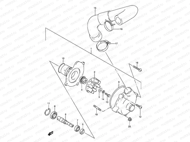 16 - WATER PUMP