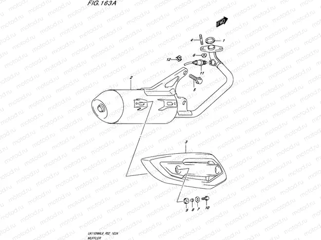 163A - MUFFLER