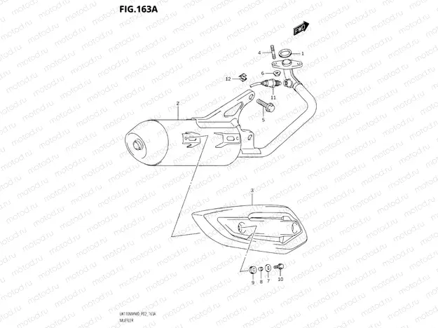 163A - MUFFLER