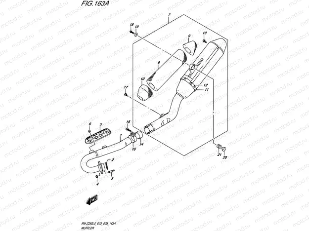 163A - MUFFLER