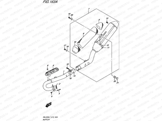 163A - MUFFLER