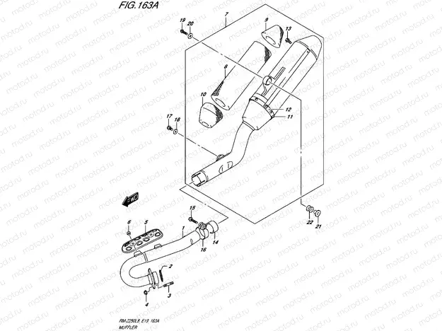 163A - MUFFLER