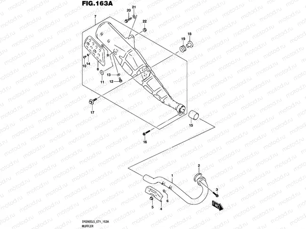 163A - MUFFLER