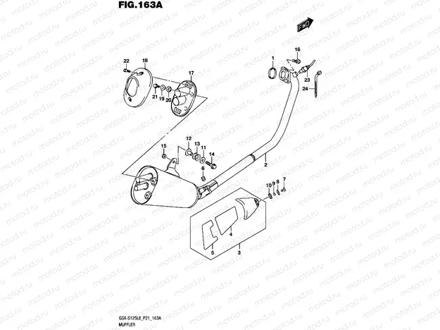 163A - MUFFLER
