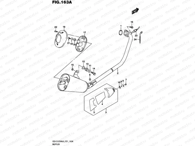 163A - MUFFLER