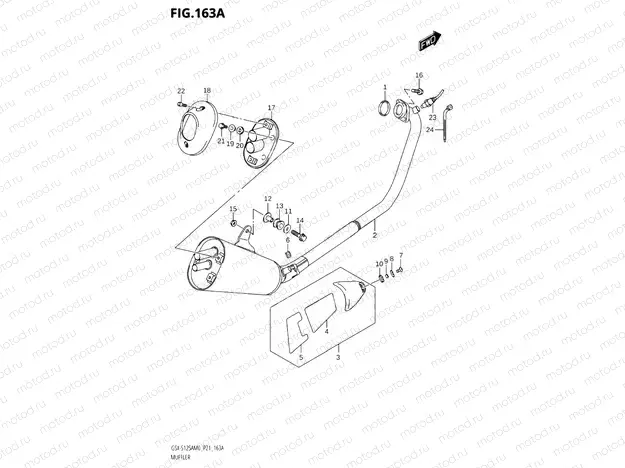 163A - MUFFLER