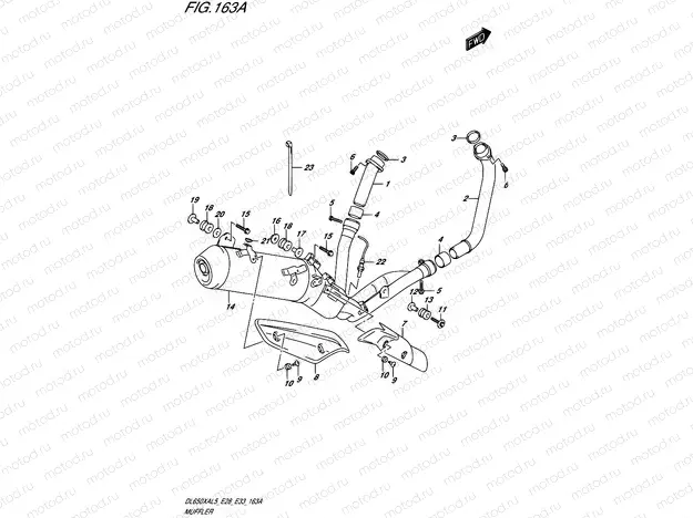 163A - MUFFLER