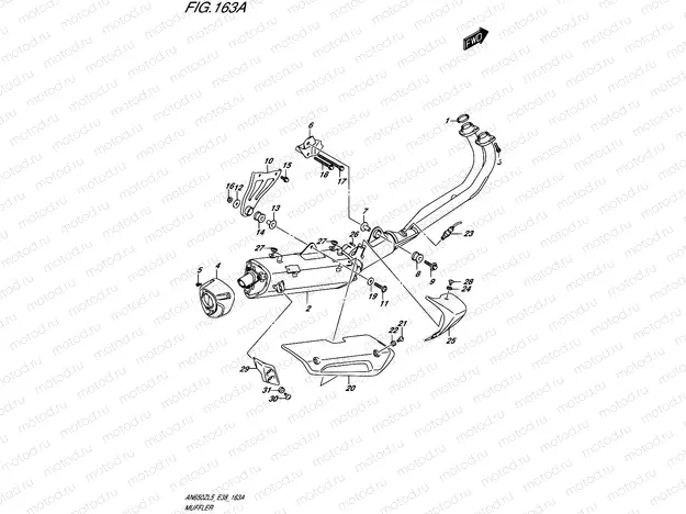 163A - MUFFLER