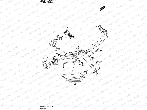 163A - MUFFLER