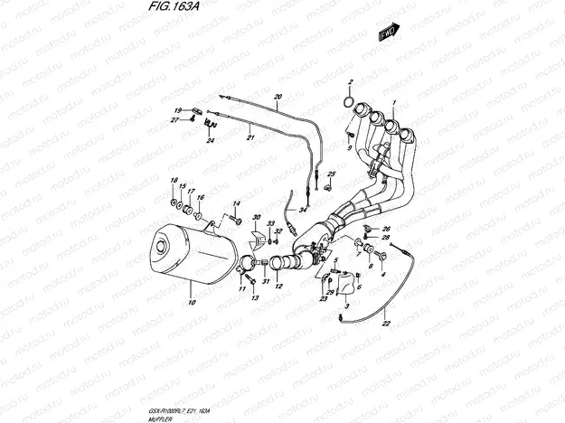 163A - MUFFLER