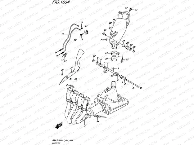 163A - MUFFLER