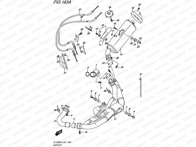 163A - MUFFLER