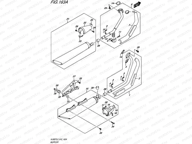163A - MUFFLER