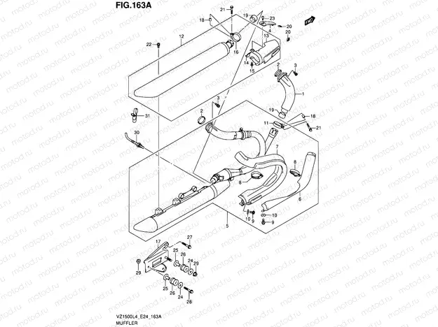 163A - MUFFLER