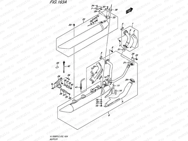 163A - MUFFLER