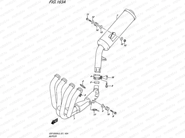 163A - MUFFLER