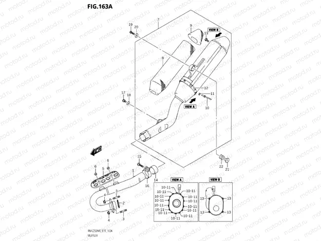 163A - MUFFLER (E19)