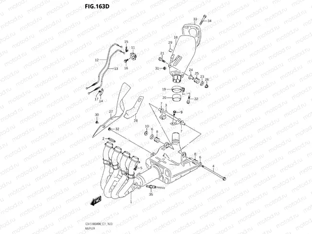 163D - MUFFLER