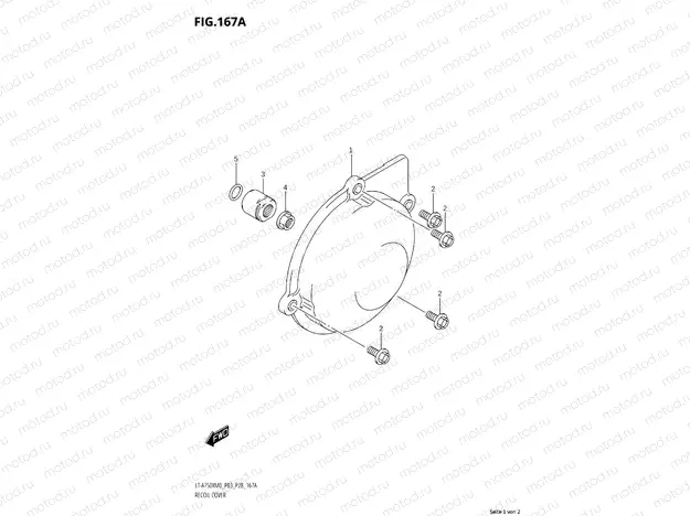 167A - RECOIL COVER