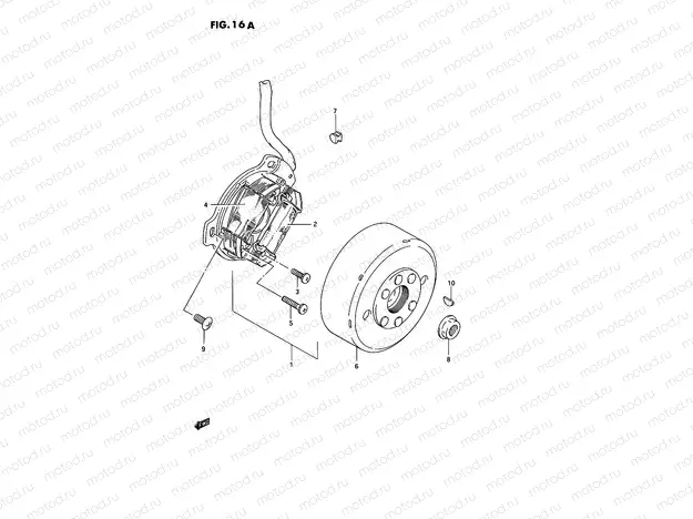16A - MAGNETO (MODEL R E15/P15)