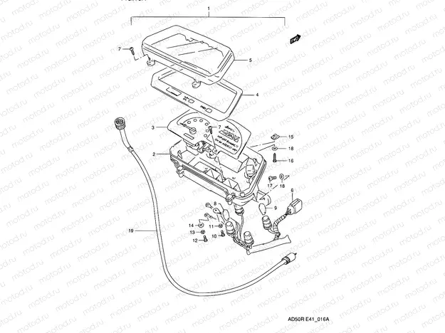 16A - SPEEDOMETER (E06)