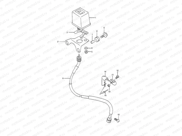 16A - TRIP METER (MODEL M/N/P/R)