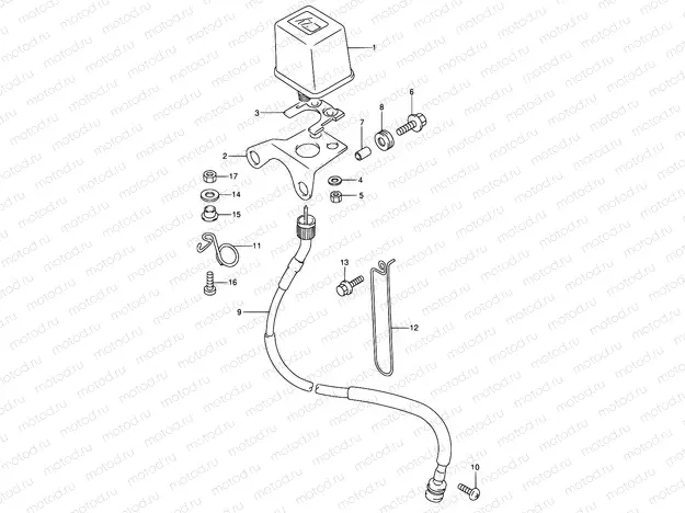 16B - TRIP METER (MODEL T)