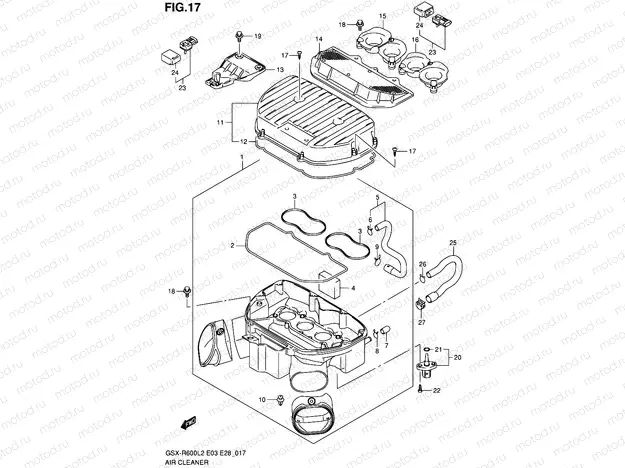17 - AIR CLEANER
